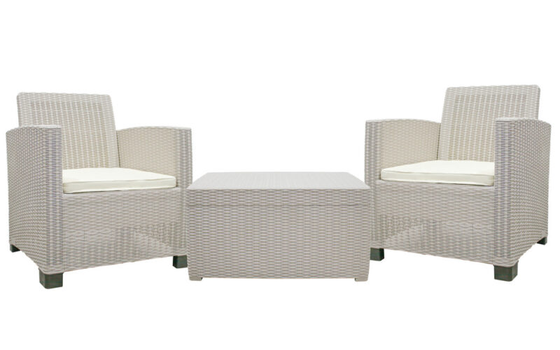 Muebles de plástico Sanchia en Costa Rica: diseño y resistencia en un solo lugar