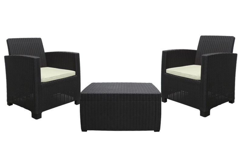 Muebles de plástico Sanchia en Guatemala: diseño y resistencia en un solo lugar